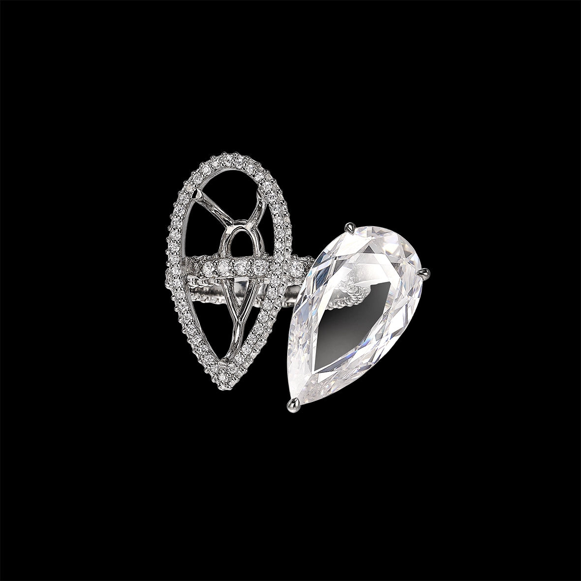 Diamond Illusion Promise Ring